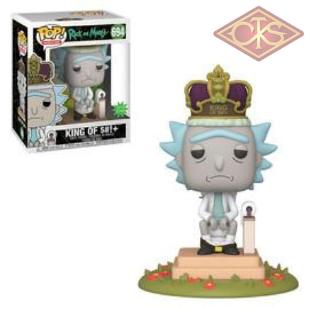 Funko POP! Animation - Rick & Morty - Rick on Toilet 6" (Electronic w/ Sound) (694)