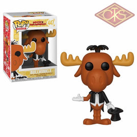 Funko Pop! Animation - The Adventures Of Rocky And Bullwinkle Magician (447) Figurines