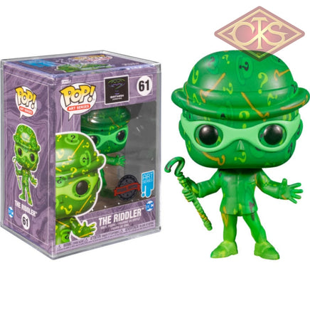 Funko Pop! Art Series - Dc Batman Forever The Riddler (Incl. Hard Protector) (61) Exclusive Pop