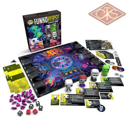 Funko POP Board Game - Disney, The Nightmare Before Christmas - Strategy Game (English Version)