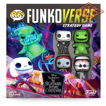 Funko POP Board Game - Disney, The Nightmare Before Christmas - Strategy Game (English Version)