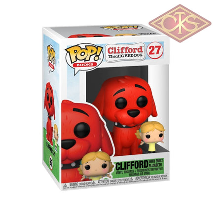 Funko POP! Books - Clifford, The Big Red Dog - Clifford w/ Emily Elizabeth (27)