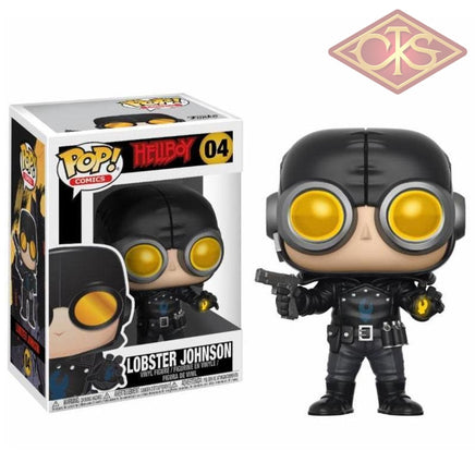 Funko Pop! Comics - Hellboy Lobster Johnson (04) Figurines