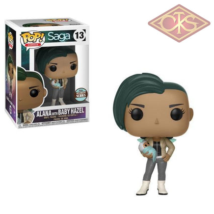 Funko Pop! Comics - Saga Alana With Baby Hazel (13) Exclusive Figurines