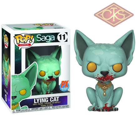 Funko Pop! Comics - Saga Lying Cat (Bloody) (11) Exclusive Figurines