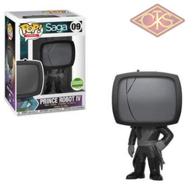 Funko Pop! Comics - Saga Prince Robot Iv (Mourning) (09) Exclusive Figurines