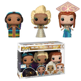 Funko Pop! Disney - A Wrinkle In Time Mrs. Who / Which Whatsit (3Pack) Figurines