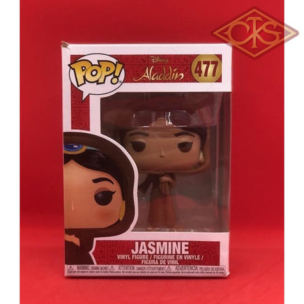 Funko POP! Disney - Aladdin - Jasmine (477) "Small Damaged Packaging"