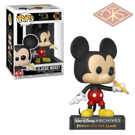 Funko POP! Disney - Archives (Disney 50th) - Classic Mickey (798)