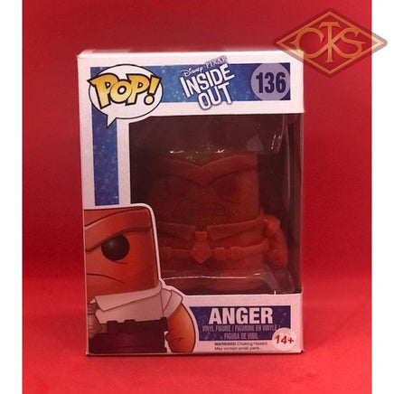 Funko POP! Disney - Inside Out - Anger (Crystal) (136) "Small Damaged Packaging"