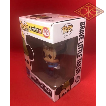 Funko POP! Disney - Mickey, The True Original 90 Years - Brave Little Tailor (429) "Small Damaged Packaging"