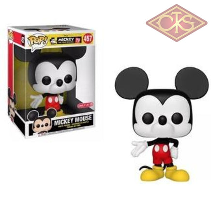 Funko POP! Disney - Mickey, The True Original 90 Years - Mickey Mouse (Classic Color) 10" (457) Exclusive