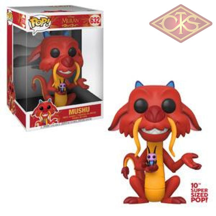 Funko Pop! Disney - Mulan Mushu W/ Cricket 10 (632) Figurines