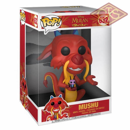 Funko Pop! Disney - Mulan Mushu W/ Cricket 10 (632) Figurines