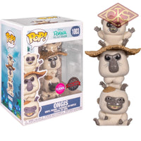 Funko Pop! Disney - Raya & The Last Dragon Ongis (Flocked) (1003) Exclusive Figurines