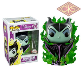 Funko Pop! Disney - Sleeping Beauty Maleficent In Green Flame (232) Exclusive Figurines