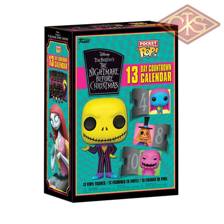 Funko POP! Disney - The Nightmare Before Christmas (Blacklight) - Advent Calendar (13 Days)