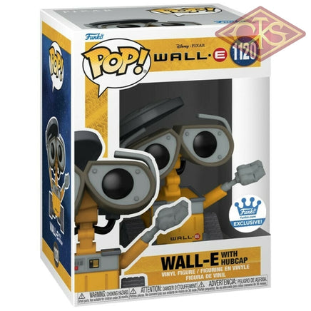 Funko POP! Disney - Wall-E - Wall-E w/ Hubcap (1120) Exclusive
