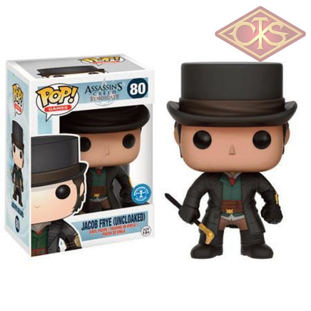Funko Pop! Games - Assassins Creed Syndicate Jacob Frye (Uncloaked) (80) Exclusive Figurines