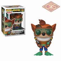 Funko Pop! Games - Crash Bandicoot (With Scuba Gear) (421) Figurines