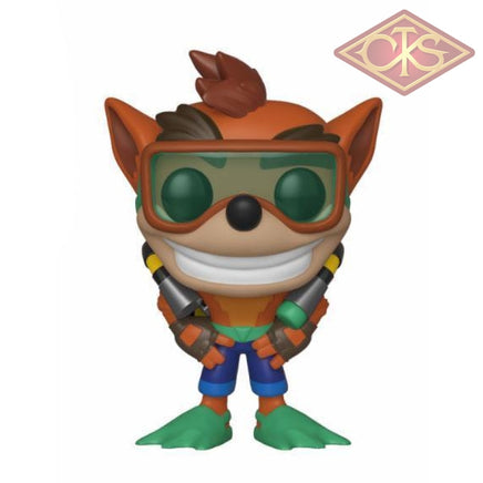Funko Pop! Games - Crash Bandicoot (With Scuba Gear) (421) Figurines