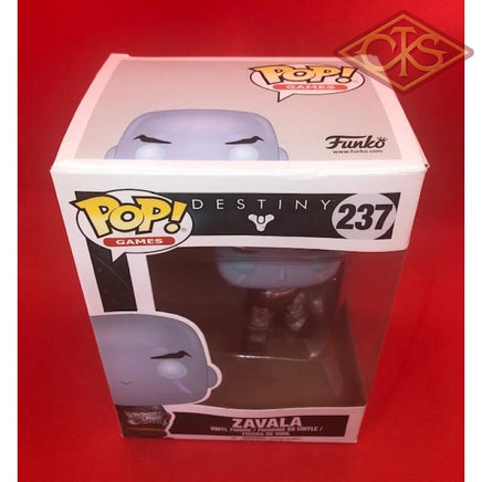 Funko POP! Games - Destiny - Zavala (237) "Small Damaged Packaging"