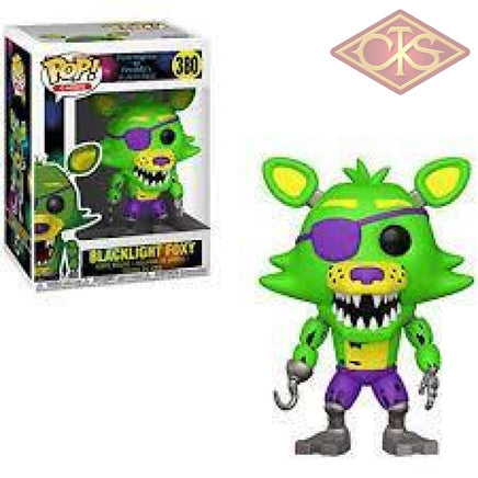 Funko Pop! Games - Five Nights At Freddys:  Blacklight Foxy (380) Figurines