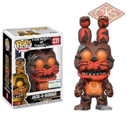 Funko Pop! Games - Five Nights At Freddys Jack-O-Bonnie (Gitd) (231) Exclusive Figurines