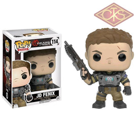 Funko Pop! Games - Gears Of War Jd Fenix (114) Figurines