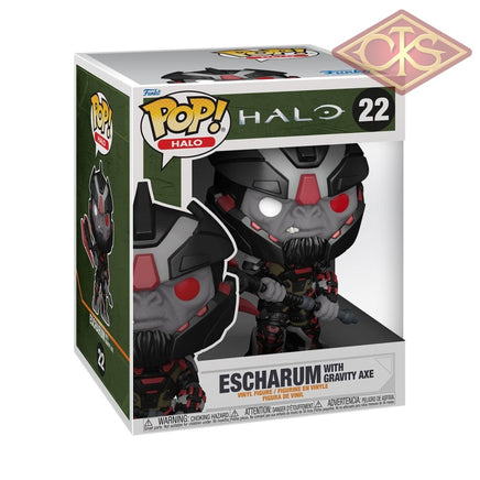 Funko POP! Games - Halo - Escharum w/ Gravity Axe 6" (22)