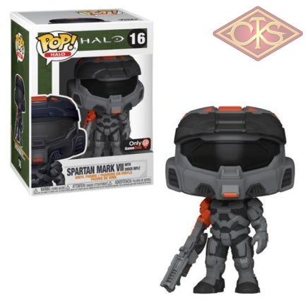 Funko POP! Games - Halo - Spartan Mark VII (w/ Shock Rifle) (16) Exclusive