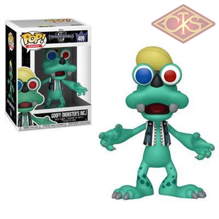 Funko Pop! Games - Disney:  Kingdom Hearts 3 Goofy (Monsters Inc.) (409) Figurines