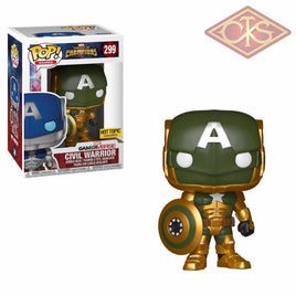 Funko Pop! Games - Marvel Contest Of Champions Civil Warrior (Gitd) (299) Exclusive Figurines