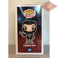 Funko Pop! Games - Marvel Contest Of Champions Punisher 2099 (303) Damaged Packaging Figurines