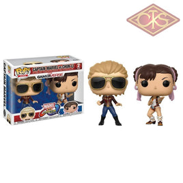 Funko Pop! Games - Marvel Vs Capcom Infinite Captain Chun-Li (2Pack) Figurines