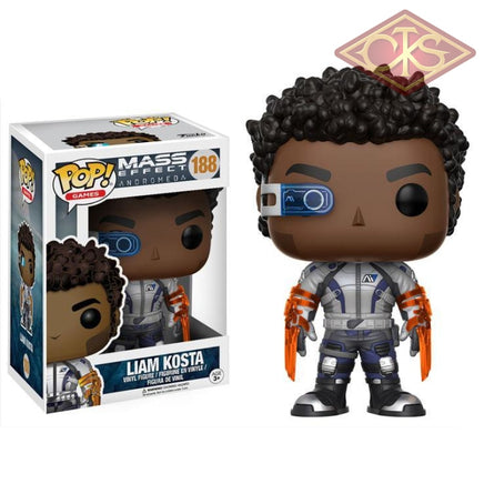 Funko Pop! Games - Mass Effect Andromeda Liam Kosta (188) Figurines