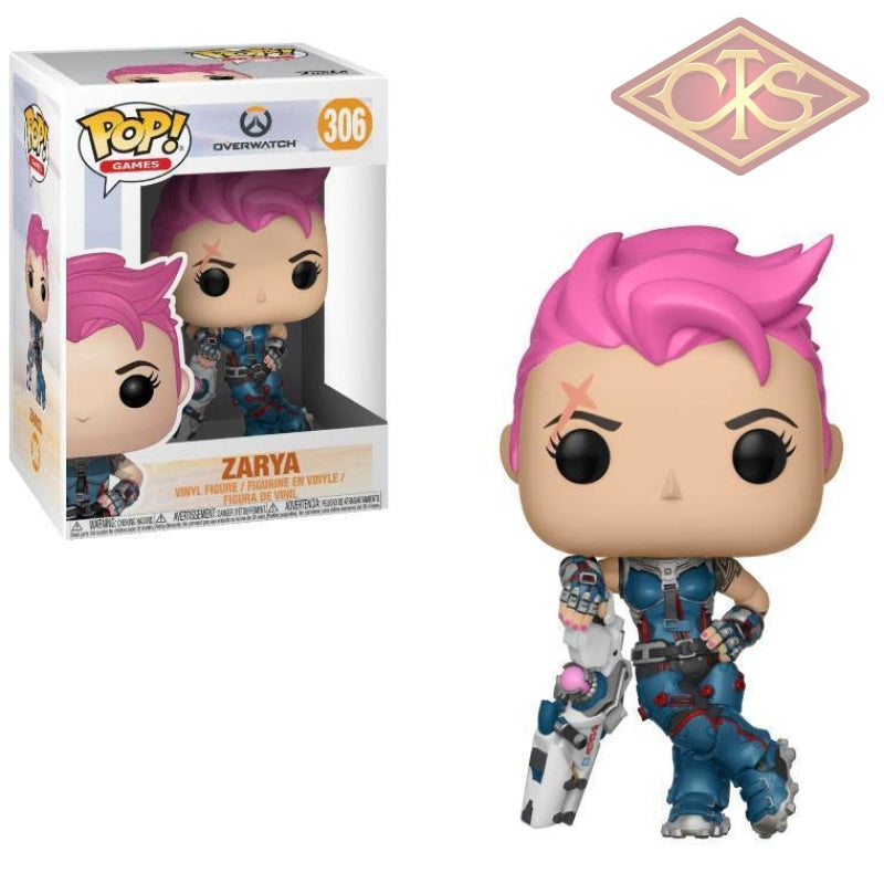 Funko POP! Games Overwatch S3 Zarya (306)| The Kid Collector Shop