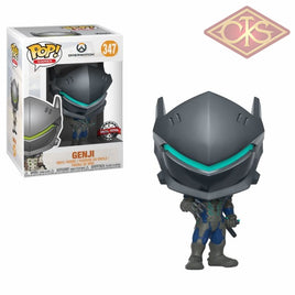 Funko Pop! Games - Overwatch S4 Genji (Carbon Fiber) (347) Exclusive Figurines