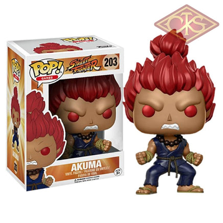 Funko Pop! Games - Street Fighter Akuma (203) Figurines
