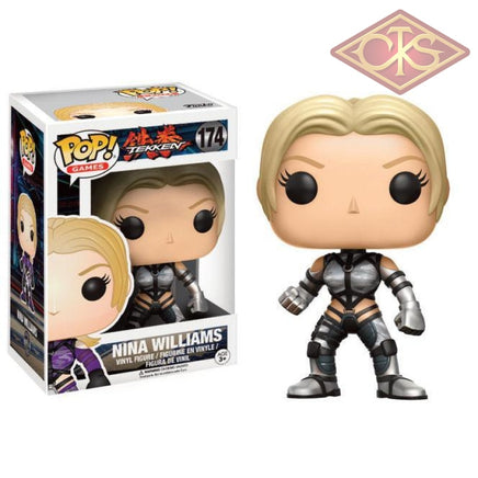 Funko Pop! Games - Tekken Nina Williams (Silver Suit) (174) Figurines