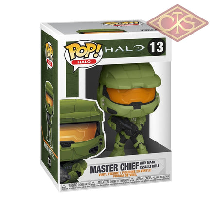 Funko POP! Halo - Halo - Master Chief (w/ MA40 Assault Rifle) (13)