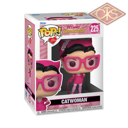 Funko POP! Heroes - DC Comics Bombshells - Catwoman (Breast Cancer Awareness) (225)