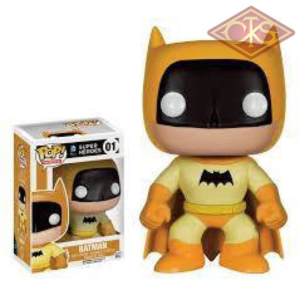 Funko Pop! Heroes - Dc Super Batman (Yellow) (01) Exclusive Figurines