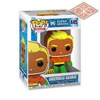Funko POP! Heroes - DC Super Heroes 'Holiday' - Gingerbread Aquaman (445)