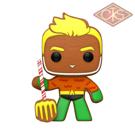 Funko POP! Heroes - DC Super Heroes 'Holiday' - Gingerbread Aquaman (445)