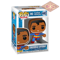 Funko POP! Heroes - DC Super Heroes 'Holiday' - Gingerbread Superman (443)