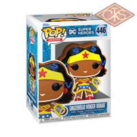Funko POP! Heroes - DC Super Heroes 'Holiday' - Gingerbread Wonder Woman (446)