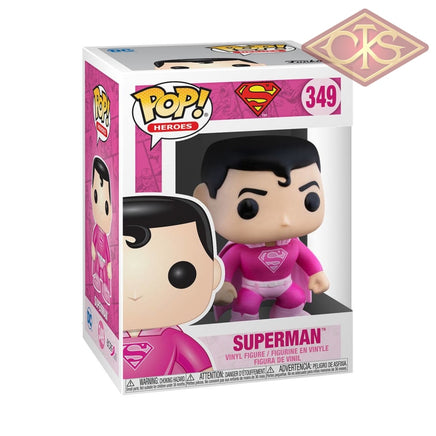 Funko POP! Heroes - DC Super Heroes - Superman (Breast Cancer Awareness) (349)