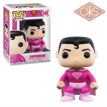 Funko POP! Heroes - DC Super Heroes - Superman (Breast Cancer Awareness) (349)