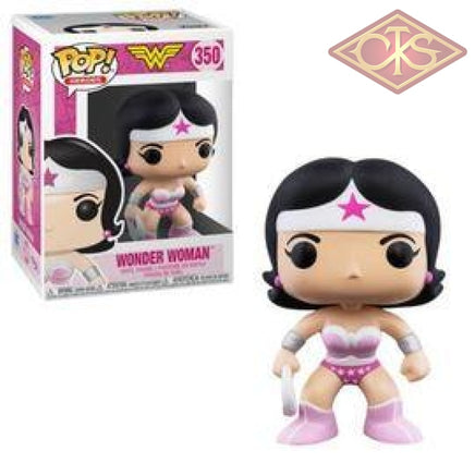 Funko POP! Heroes - DC Super Heroes - Wonder Woman (Breast Cancer Awareness) (350)